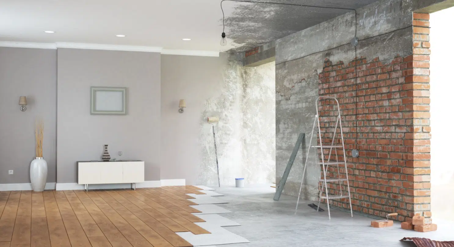 Travaux de rénovation d'intérieur