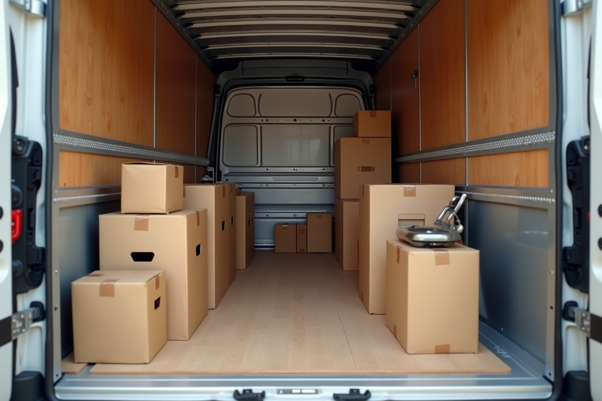 camion déménagement